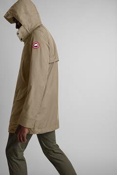 Chamarras Canada Goose Hombre México - Crew Trench Rompevientos KM7160425